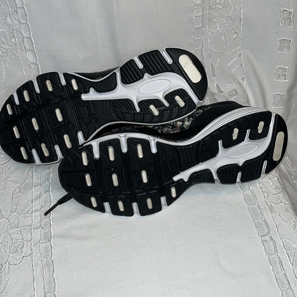 Guess tweed and sequined women’s sneakers. S. 9. Black and multicolored tweed. - Picture 10 of 10